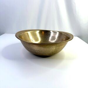 Cravings by Chrissy Teigen Bronze Gold Rough Aluminum Bowl